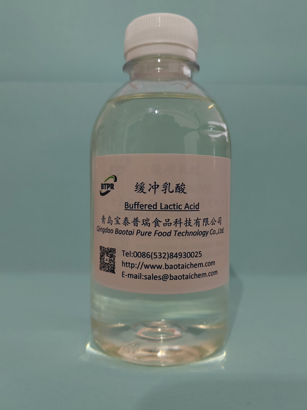 Buffered lactic acid