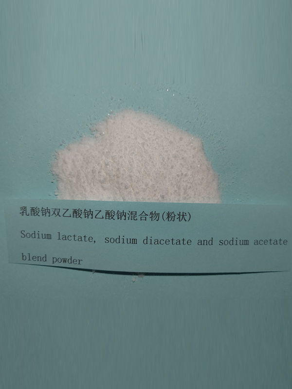 Sodium lactate, Sodium acetate, Sodium diacetate mixture (Powder)